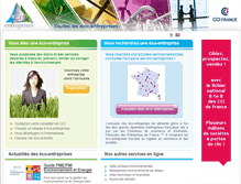 Tablet Screenshot of eco-entreprises.fr